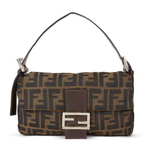 fendi baguette brown|fendi baguette price.